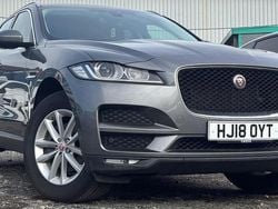 Grey Used 2018 Jaguar F-Pace Prestige SUV | £12,995 (Good price)