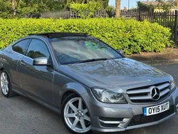 Silver Used 2015 Mercedes C250 Sport Edition Coupe | £9,500 (Super price)