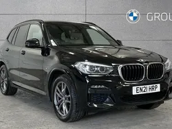 Black Used 2021 BMW X3 M Sport SUV | £28,650 (Good price)