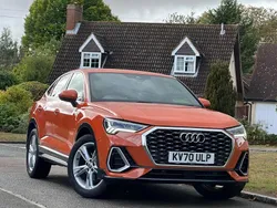 Orange Used 2020 Audi Q3 Sportback S-Line SUV | £23,450 (Good price)