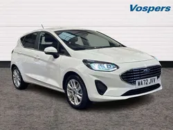 White Used 2022 Ford Fiesta Titanium Hatchback | £12,900 (Fair price)