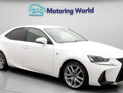 White Used 2017 Lexus IS300h Sport Line Sedan | £18,000 (A bit pricey)