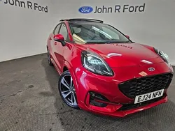 Red Used 2024 Ford Puma Gen-E ST-Line X SUV | £20,699