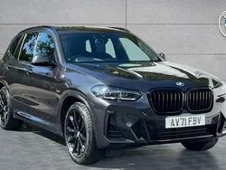 Grey Used 2021 BMW X3 M Sport SUV | £33,492 (Expensive)