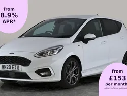White Used 2020 Ford Fiesta ST-Line Hatchback | £10,940 (Fair price)
