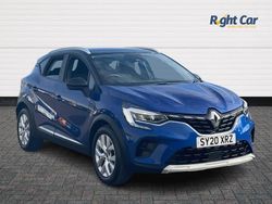 Blue/black Used 2020 Renault Captur Iconic SUV | £10,499 (Fair price)