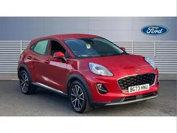 Red Used 2023 Ford Puma Gen-E Titanium SUV | £16,124 (Fair price)