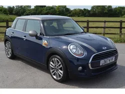 Lapisluxury blue Used 2017 Mini Cooper Hatch Hatchback | £9,289 (Fair price)