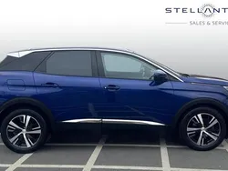 Blue Used 2018 Peugeot 3008 Allure SUV | £15,425 (Fair price)