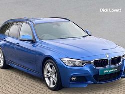 Blue Used 2018 BMW 320 M Sport Estate | £18,444 (Good price)