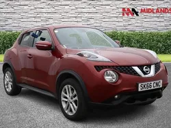 Red Used 2016 Nissan Juke N-Connecta SUV | £5,250 (Fair price)