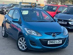 Blue Used 2010 Mazda 2 Hatchback | £3,975 (Fair price)