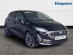 Black Used 2023 Ford Fiesta Titanium Hatchback | £14,245 (Fair price)