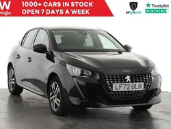 Black Used 2022 Peugeot 208 Allure Premium Hatchback | £13,699 (Fair price)