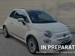 White Used 2021 Fiat 500 Dolcevita Hatchback | £10,379 (Fair price)