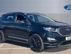 Black Used 2017 Ford Edge Vignale SUV | £14,351 (Fair price)