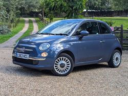 Blue Used 2013 Fiat 500 Lounge Hatchback | £4,500 (Fair price)