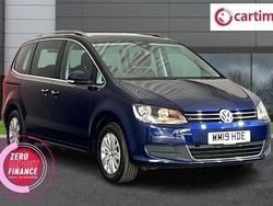 Blue Used 2019 VW Sharan SE MPV | £19,299 (Fair price)