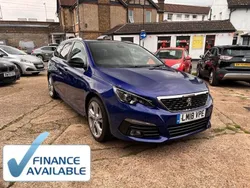 Blue Used 2018 Peugeot 308 GT-line Estate | £8,995 (Fair price)
