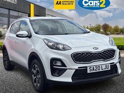 White Used 2020 Kia Sportage 2 SUV | £11,795 (Fair price)
