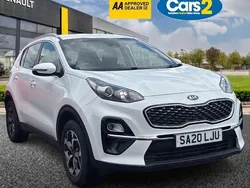 White Used 2020 Kia Sportage 2 SUV | £11,895 (Good price)