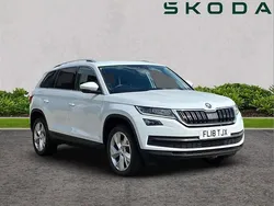 White Used 2018 Skoda Kodiaq SUV | £22,995 (Fair price)