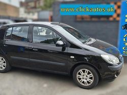 Black Used 2008 Hyundai Getz Hatchback | £3,195 (Fair price)