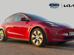 Red Used 2022 Tesla Model Y Long Range AWD SUV | £22,295 (Fair price)