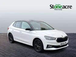 White Used 2022 Skoda Fabia Colour Edition Hatchback | £15,299 (Fair price)