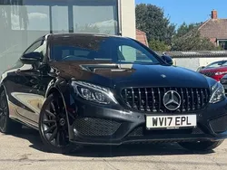 Black Used 2017 Mercedes C200 AMG Line Premium Plus Coupe | £15,995 (A bit pricey)