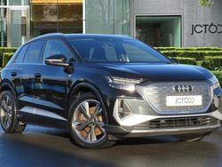 Black Used 2021 Audi Q4 e-tron Comfort SUV | £24,300