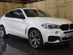 White Used 2016 BMW X6 M50 Comfort Edition SUV | £19,995
