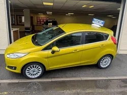 Yellow Used 2014 Ford Fiesta Titanium Hatchback | £5,990 (A bit pricey)