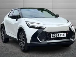 Platinum white Used 2024 Toyota C-HR Sport SUV | £32,195 (Fair price)