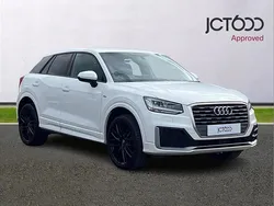 White Used 2018 Audi Q2 S-Line SUV | £14,750 (Fair price)