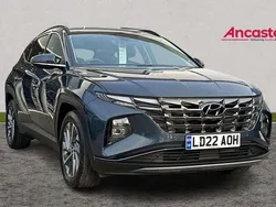 Blue Used 2022 Hyundai Tucson Premium SUV | £19,799 (Fair price)