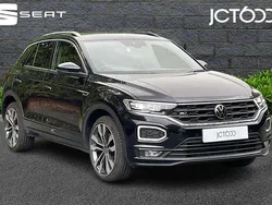 Black Used 2021 VW T-Roc R-line SUV | £19,950 (Good price)