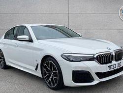 White Used 2023 BMW 530 M Sport | £33,990 (Fair price)