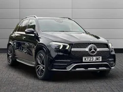 Black Used 2023 Mercedes GLE450 AMG AMG line SUV | £55,950 (Expensive)