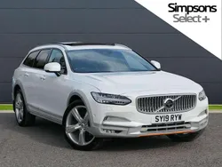 White Used 2019 Volvo V90 CC Ocean Race Estate | £23,495 (Expensive)