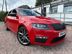 Red Used 2014 Skoda Octavia vRS Hatchback | £8,995 (Fair price)