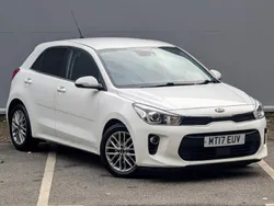 White Used 2017 Kia Rio 3 Hatchback | £6,995