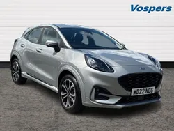 Silver Used 2022 Ford Puma ST-Line SUV | £18,000 (Fair price)
