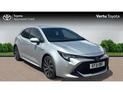 Silver Used 2021 Toyota Corolla Design Hatchback | £17,850 (Fair price)