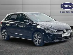 Black Used 2023 VW Polo R-line | £17,799 (Fair price)