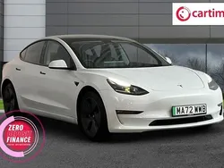 White Used 2022 Tesla Model 3 Sedan | £20,799 (A bit pricey)