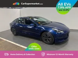 Blue Used 2020 Tesla Model 3 Long Range Sedan | £16,697 (Fair price)