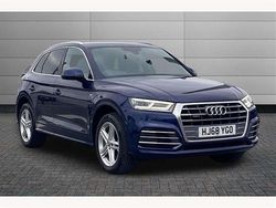 Blue Used 2018 Audi Q5 S-Line SUV | £22,250 (Fair price)