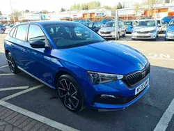 Blue Used 2020 Skoda Scala Monte Carlo Hatchback | £14,968 (Fair price)