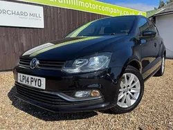 Black Used 2014 VW Polo SE Hatchback | £7,295 (Fair price)
